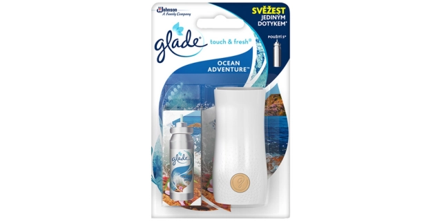 GLADE One Touch Oceán Adventure 1+20ml strojek                                                                                                                                                                                                            
